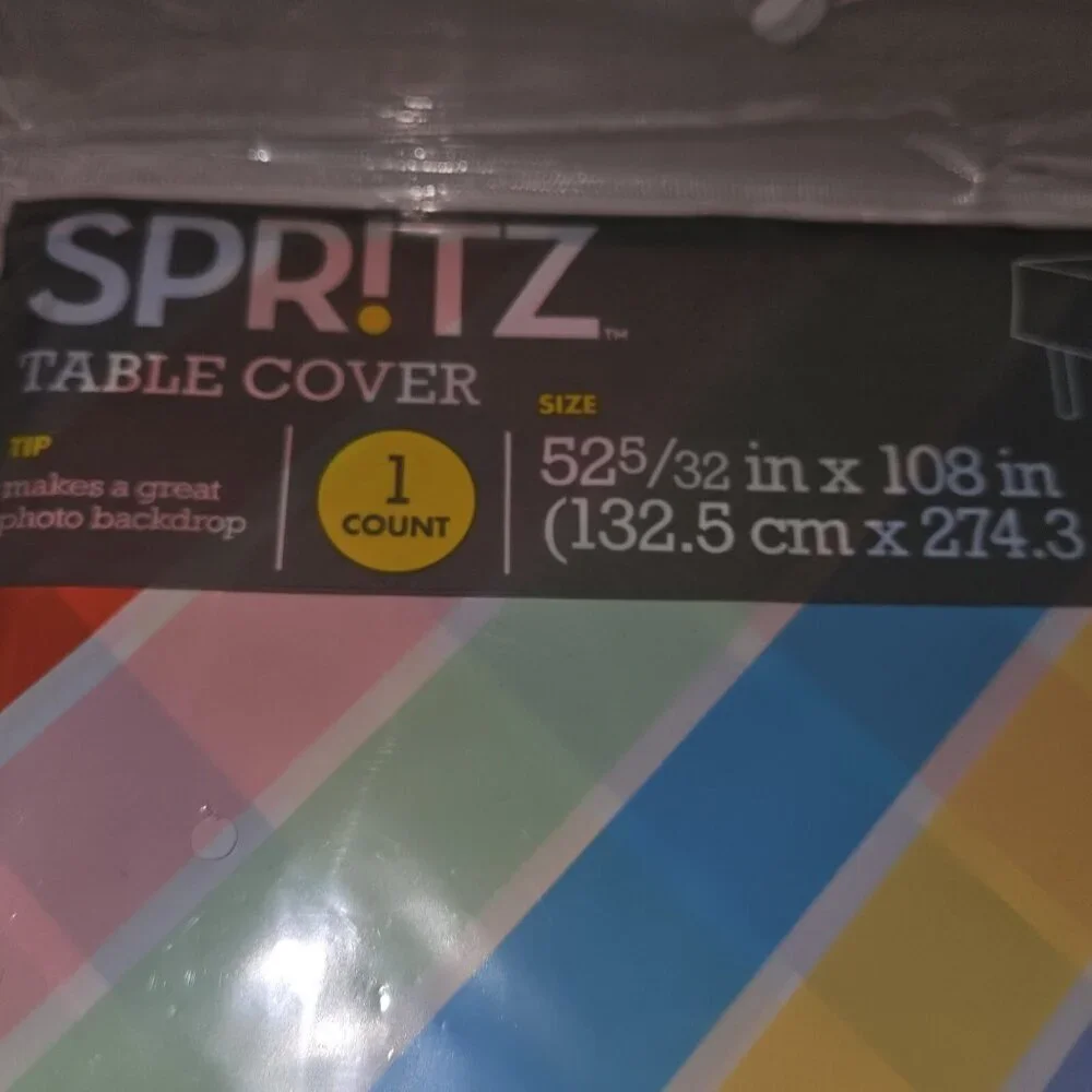 NEW Striped Party Supplies Lot 3 Table Covers 4 Pk Napkins Summer Picnic SEALED